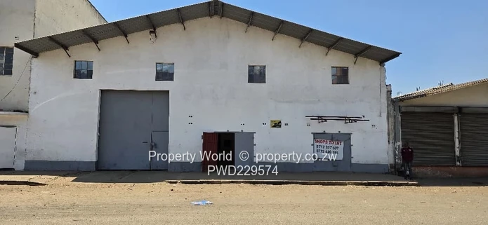 Downtown Shop To Let Along Harare Street