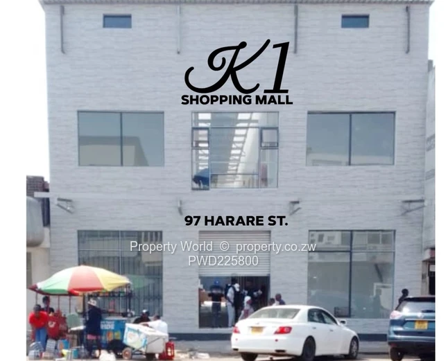 Shops To Let Along Harare Street